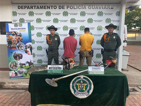 Polic A Guaviare Reporta Capturas En La Ltima Semana