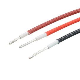 Silicone Insulation Fiberglass Braided Wire Heat Resistant Vde