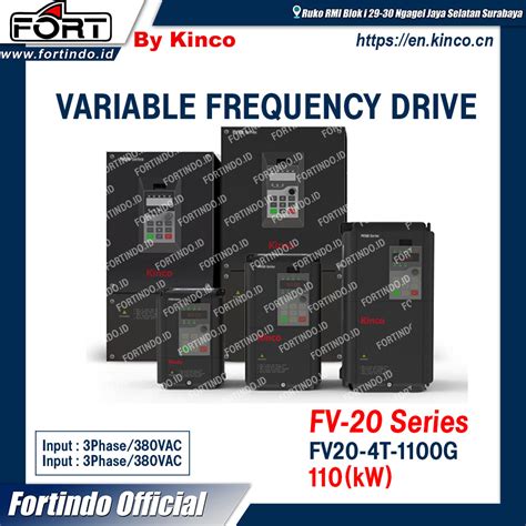 Vfd Fv T G Kw Inverter Merk Fort By Kinco Fortindo Id