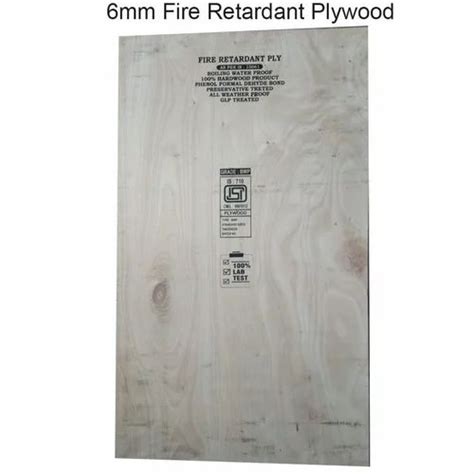 Mm Mm Fire Retardant Plywood At Rs Sheet In Yamuna Nagar