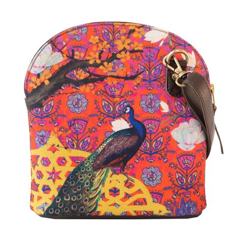 Buy The Song Of Peacock Crossbody Shoulder Bag - Fatfatiya