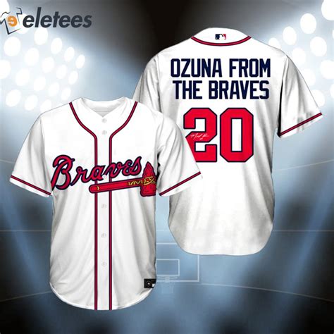 Ozuna From The Braves Jersey Shirt