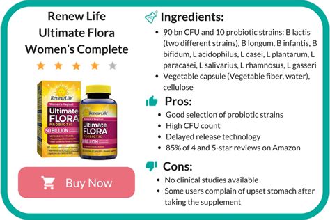 Renew Life Ultimate Flora Womens Complete Review Beat Candida