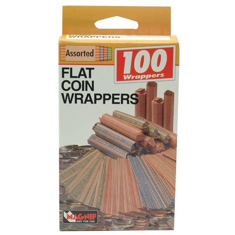 27889911 100 Assorted Tubular Coin Wrappers