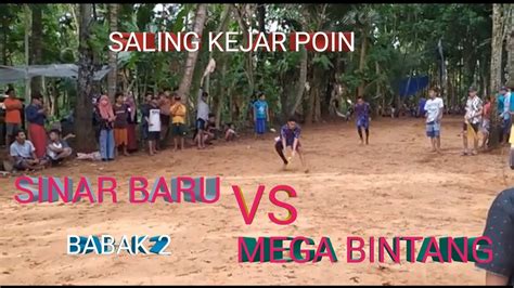 SINAR BARU VS MEGA BINTANG BABAK KE 2 Bola Kasti Madura Pamekasan