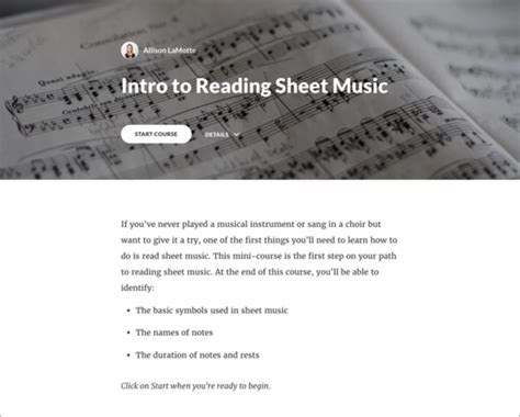 Rise 360 Intro To Reading Sheet Music Articulate Community