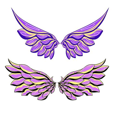 Wing illustration art 23819763 Vector Art at Vecteezy