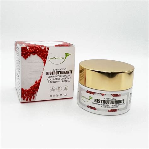 Crema Viso Ristrutturante Con Bacche Di Goji Collagene Vegetale E