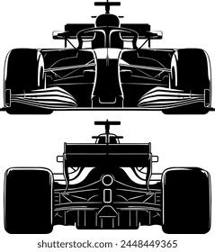 F1 Car Silhouette Photos, Images & Pictures | Shutterstock