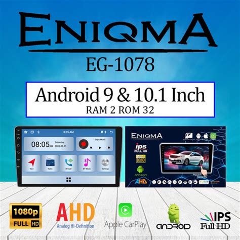 Jual Head Unit Android Enigma EG 1078 Ram 2 Rom 32GB 9 10 Inch