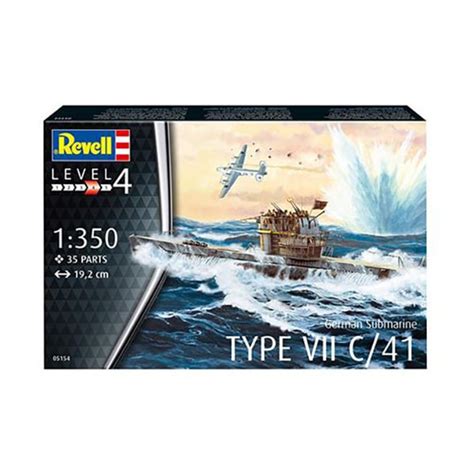 Maquette Sous Marin German Submarine Type VII C 41 Revell King Jouet