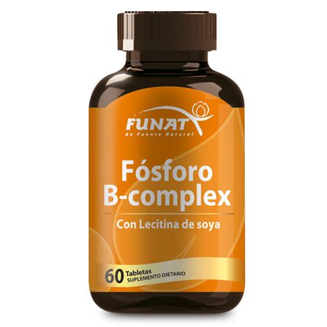 Fósforo B complex 60 tabletas Natural Stores