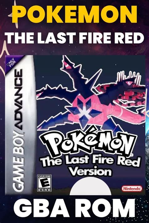 Pokemon The Last Fire Red GBA Download in 2024 | Red fire, Pokemon ...