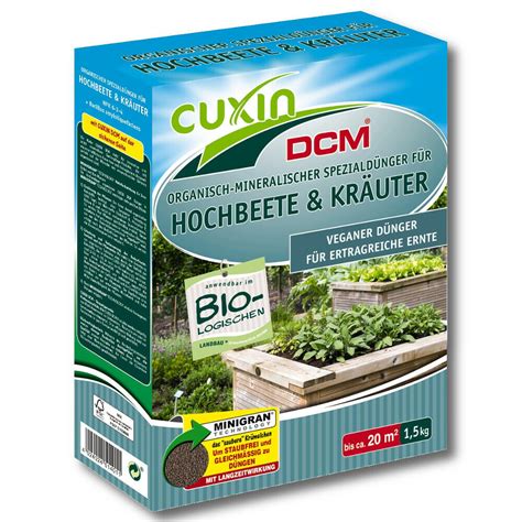 Cuxin Dcm Speziald Nger Hochbeete Kr Uter Kg Bio Landhandel