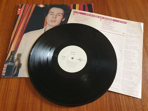 SEX PISTOLS SID SINGS SID VICIOUS RARE JAPANESE PROMO VINYL LP