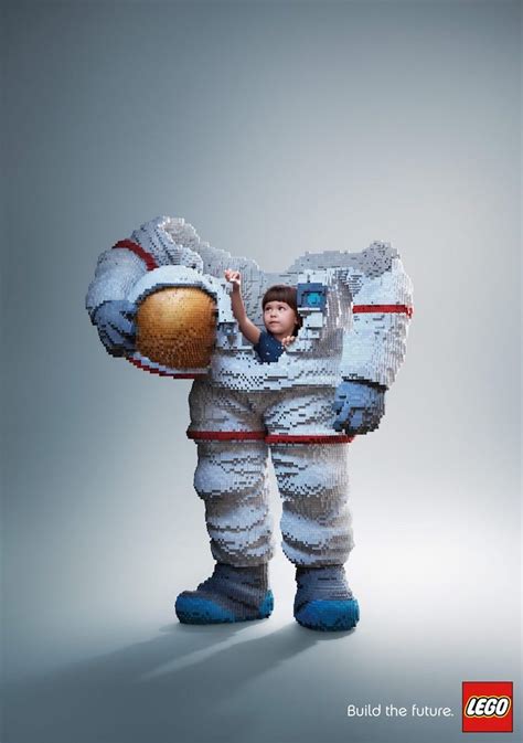 Clever LEGO Ad by Ogilvy Bangkok Encourage Kids to Build the Future