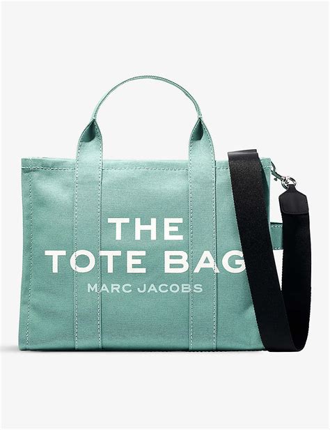 Marc Jacobs The Medium Tote Cotton Canvas Tote Bag