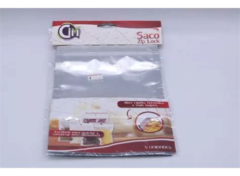 Kit Saco Para Alimentos Herm Tico Zip Lock Cim Parcelamento Sem Juros