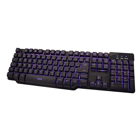 Teclado Destroyer Tc 299 Fio Oex Preto