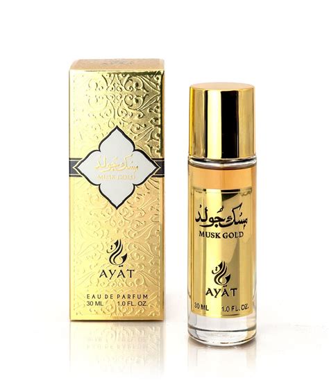 Eau De Parfum Musk Gold Ayat Perfumes 30 Ml