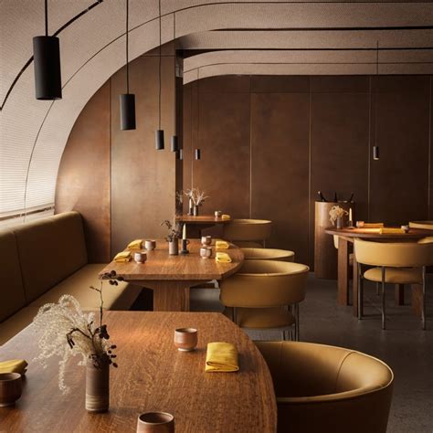 David Thulstrup Decorates Ikoyi Restaurant With Copper Walls And Curved