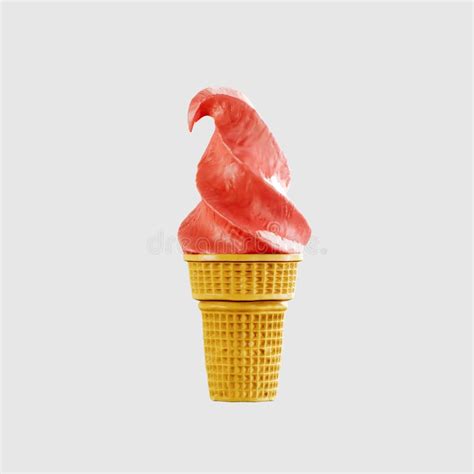 Empty Waffle Cone Ice Cream Stock Illustrations 402 Empty Waffle Cone