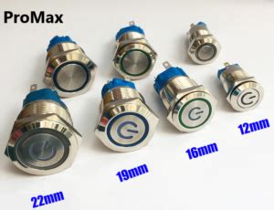 Buying Guide Promax Metal Push Switch With Indication Lights Probots