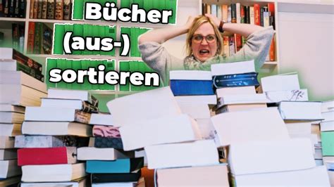 Bücherregal ausmisten Bücher aussortieren und neu ordnen