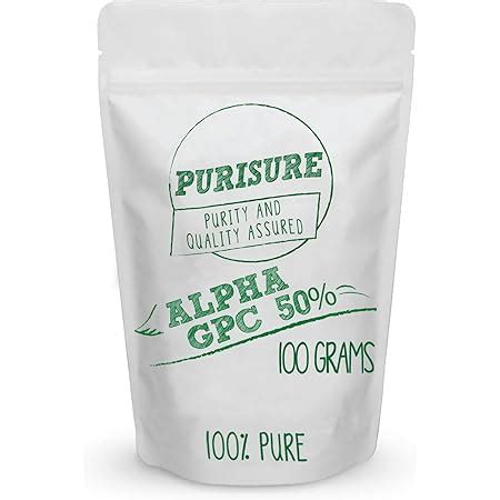 Amazon BulkSupplements Alpha GPC Powder L Alpha