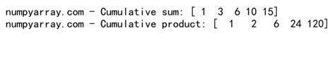 Numpy Array