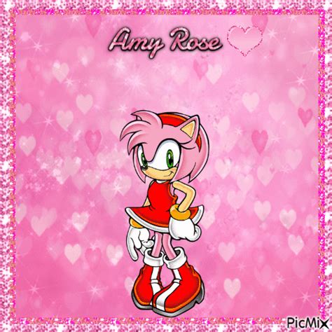 Amy Rose  Animado Gratis Picmix