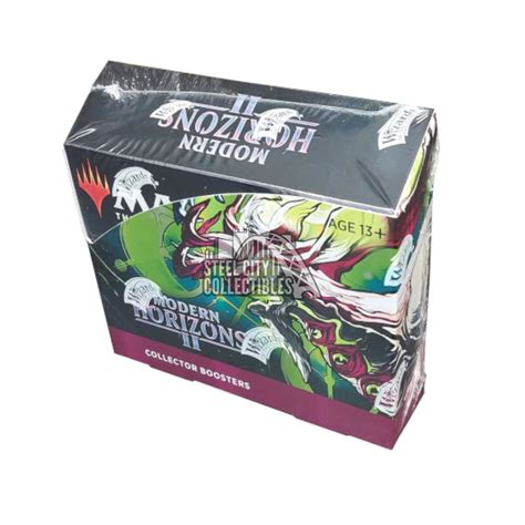 Magic The Gathering Modern Horizons 2 Collector Booster Box Steel