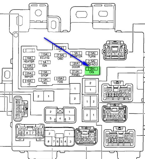 Toyota Rav4 Cigarette Lighter Fuse