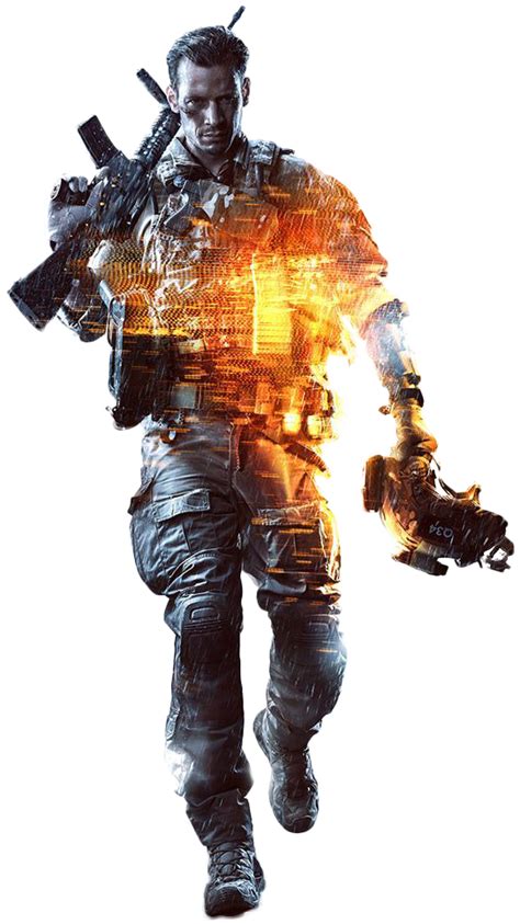 Battlefield 4 Character Models Png