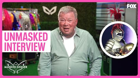 Unmasked Interview Knight William Shatner Season 8 Ep 1 The