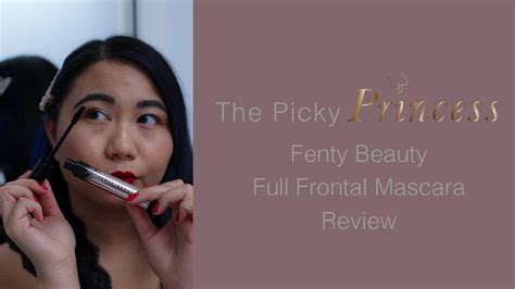 Fenty Beauty Full Frontal Mascara Review Youtube