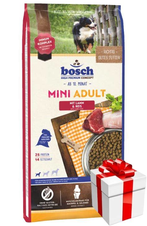 Bosch Adult Mini Lamb Rice Jagni Cina I Ry Nowa Receptura Kg