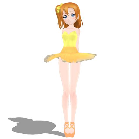 Ai Art Model Lora Test Ballerina Honoka Kousaka Pixai