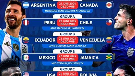 Jadwal Siaran Langsung Copa America Di Indosiar Dan Sctv