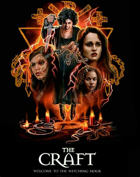 The Craft Movie 90s The Craft Movie Movie Poster Art Horror Posters