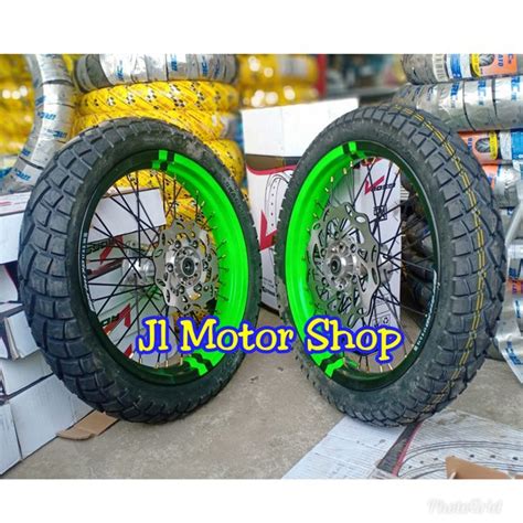 Jual Velg Set Supermoto Super Moto Klx D Tracker Fullset