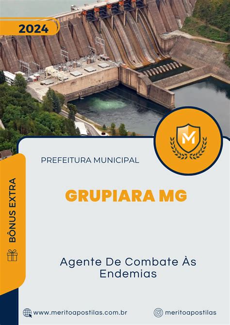 Apostila Agente De Combate S Endemias Prefeitura De Grupiara Mg