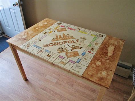 This Guy Turned His Kitchen Table Into The Best Monopoly Board I Have ...