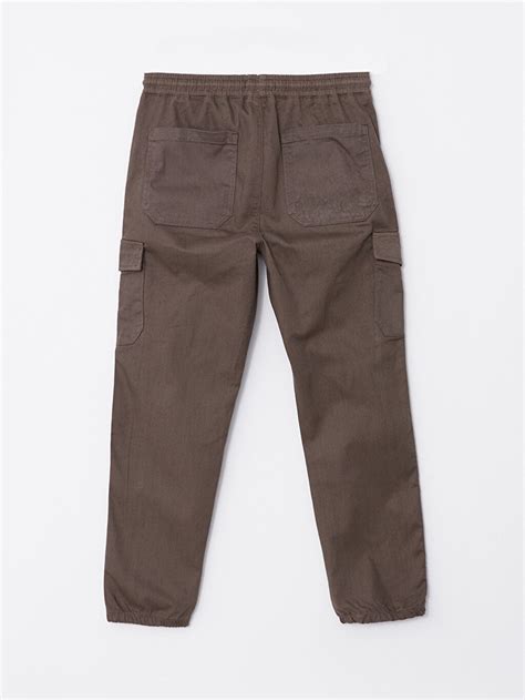 Slim Fit Gabardine Men S Cargo Trousers W Et Z Spx W Et Z Spx