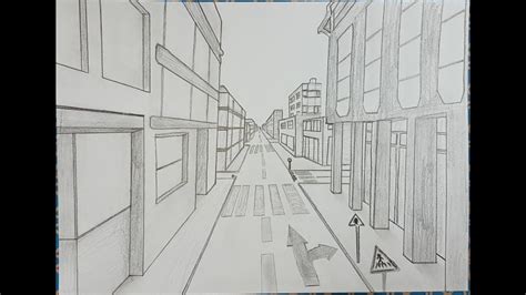 Comment Dessiner Une Ville En Perspective Youtube