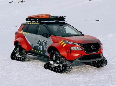 Nissan X Trail Mountain Rescue Concept Pour La Montagne Photoscar