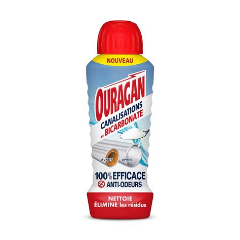 Gel Nettoyant Au Bicarbonate Entretien Des Canalisations Ouragan