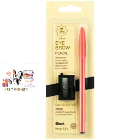 Jual Viva Queen Eye Brow Pencil Black Hitam Shopee Indonesia