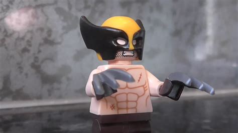Lego Marvel Custom Half Naked Wolverine That My Brother Made YouTube