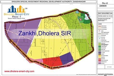 Map Of Zankhi Dholera Sir Dholera Dholerasir